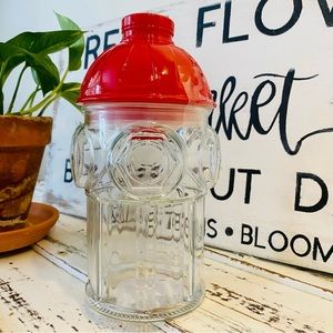 ❌ SOLD Target Glass Fire Hydrant Jar Brand New Target playgroundSeasonal 1 Jar